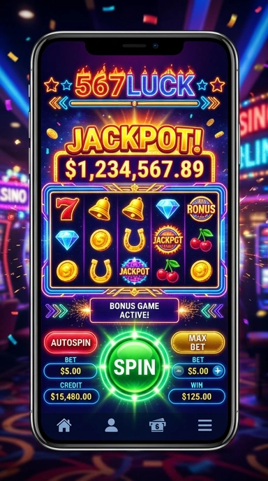 Galeri pratinjau visual 567luck build APK resmi terbaru